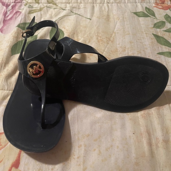 Michael kors navy blue jelly sandals size 6 - Picture 4 of 4